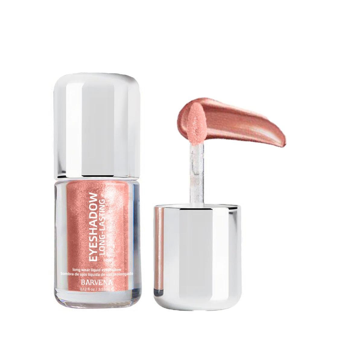 Eyeshadow BARVENA, a buildable, long-lasting, crease-proof liquid eyeshadow glitter shimmer