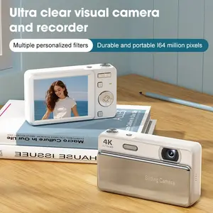 Compact Digital Camera with Auto Focus, 48mp Sensor, 16x Optical Zoom, Ideal for Beginners & Teens, Perfect for Photography, Portable Camera