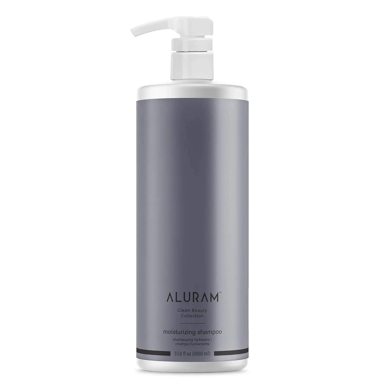 Aluram Moisturizing Shampoo - 12oz/ 33.8oz/ 2oz | Gentle Cleansing Hair Shampoo with Coconut Water, Baobab & Avocado Oil Formula - Boost Shine, Enhance Color Vibrancy, Hydrating, Nourishing Dry Hair & Scalp - Daily Haircare