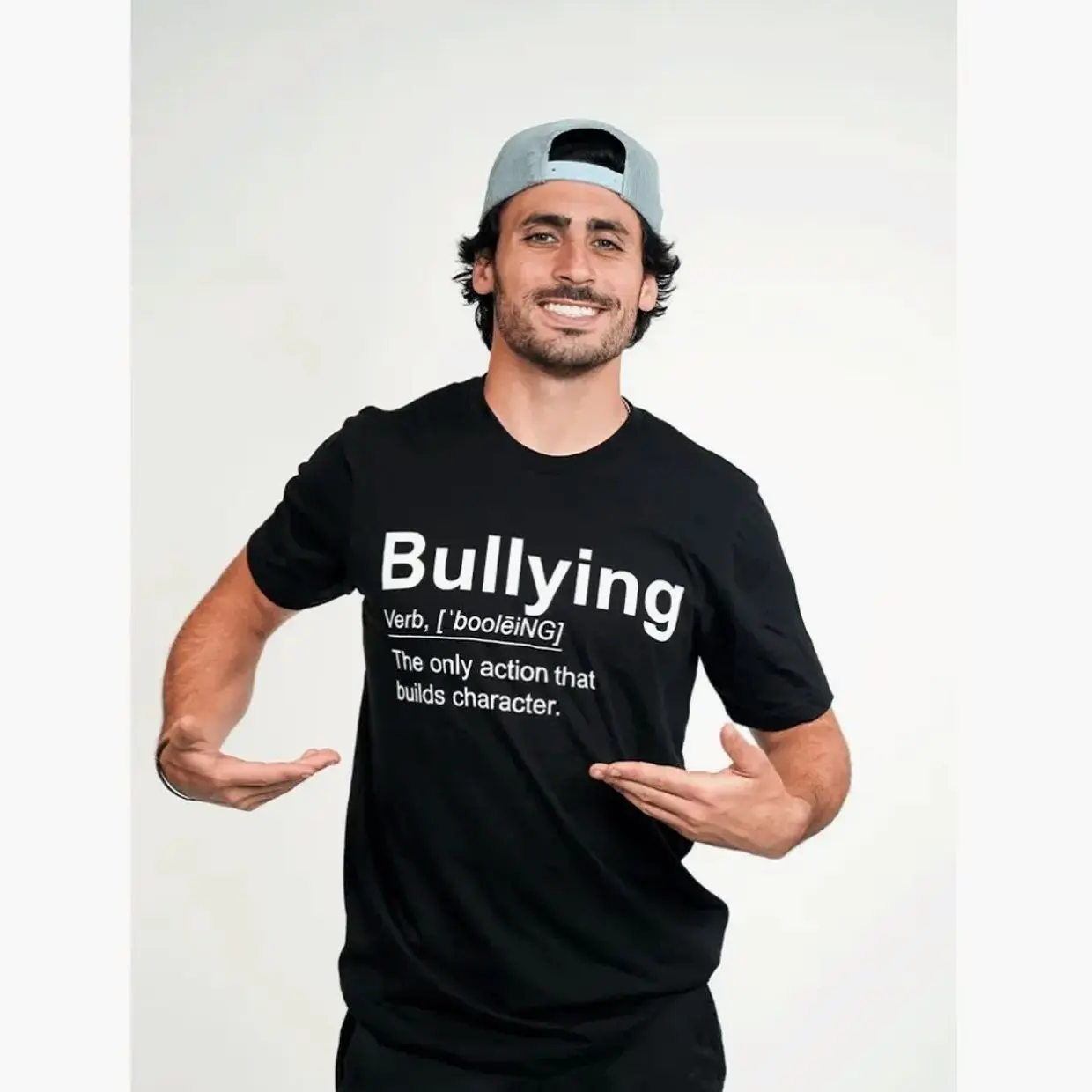 Bullying Tee Graphic Cotton T-Shirt Unisex Crew Neck Comfortable Casual Wear Available in Multiple Sizes