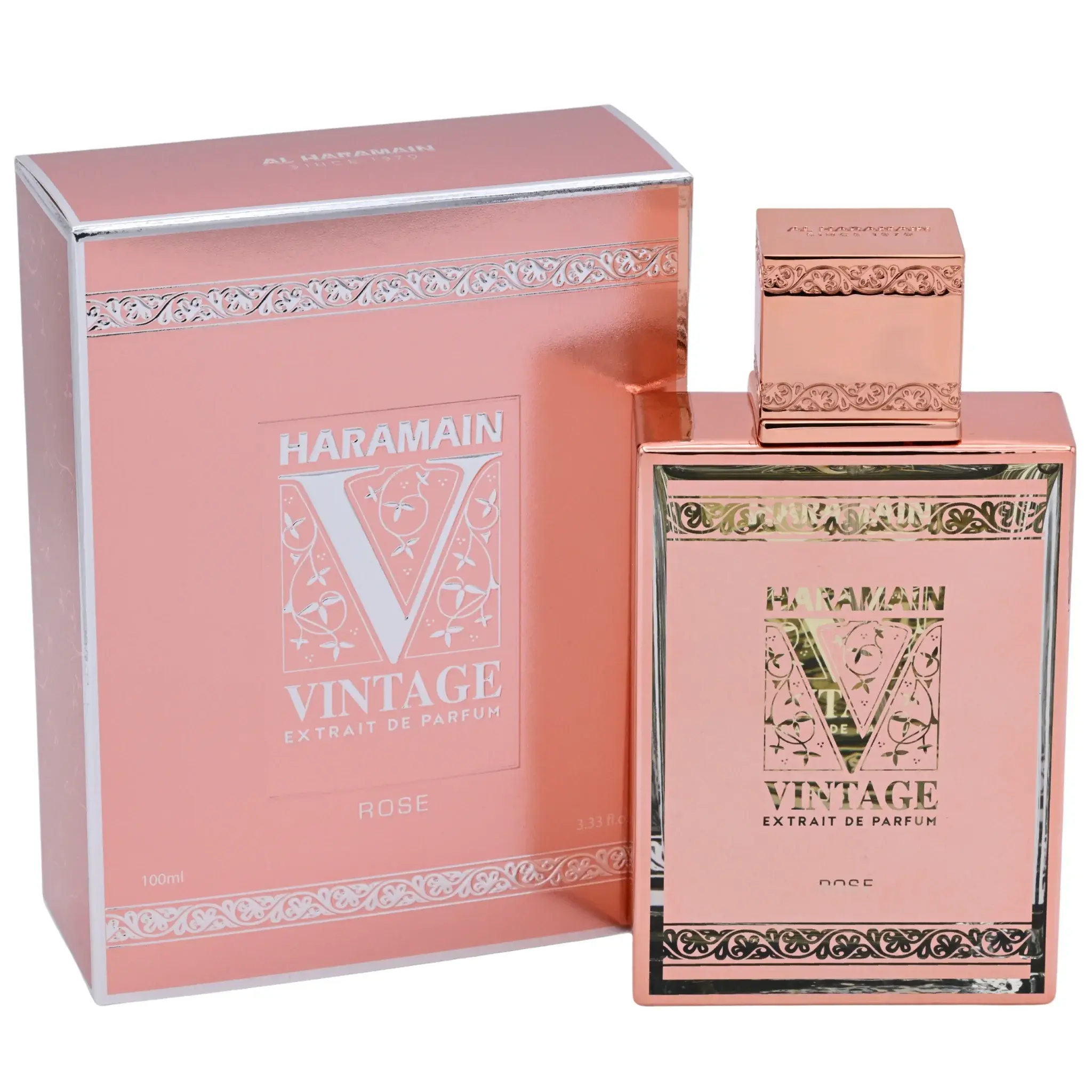 Al Haramain Vintage Rose Extrait Spray Unisex 3.3/3.4 oz 100ml New Box