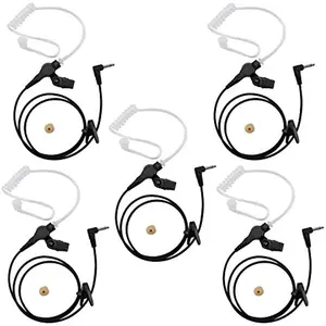 3.5mm Receiver/Listen Only Earpiece Headsets Earphones for Radio Speaker Mic