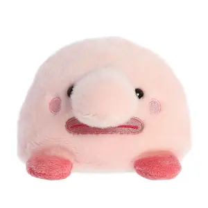Palm Pals Adorable Bart Blobfish 5 inch Pink Mini Soft Plush Collectable Stuffed Animal