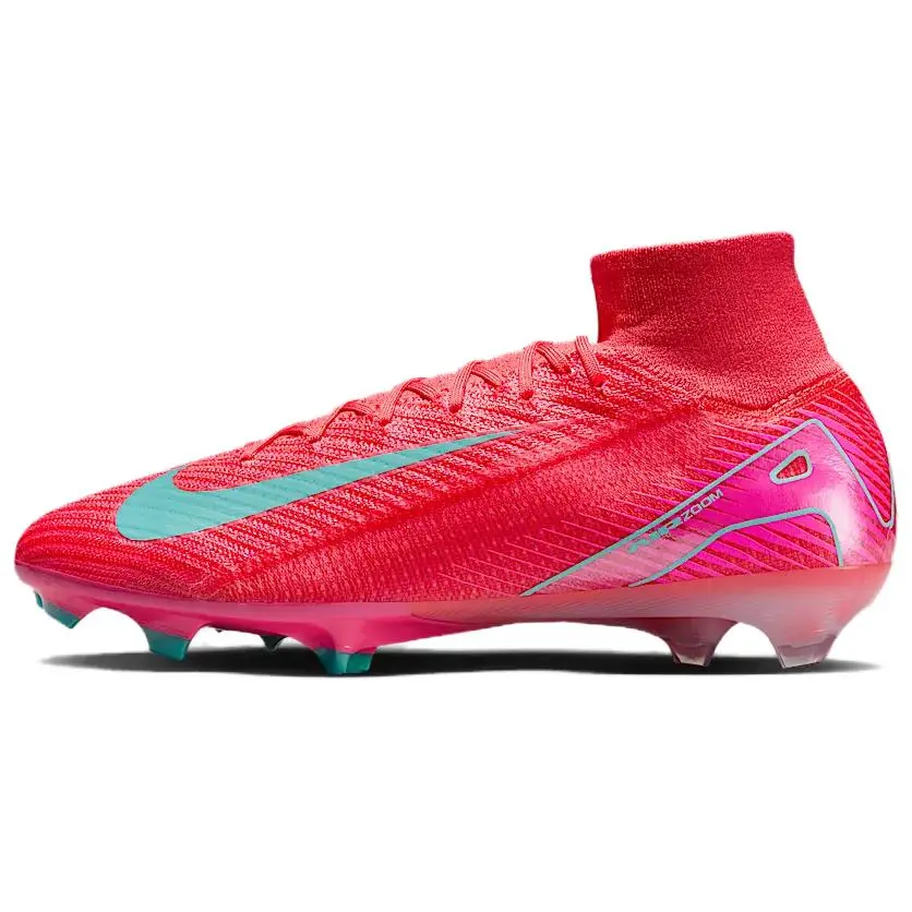 Nike Zoom Mercurial Superfly 10 Elite FG Firm Ground Soccer Cleats - 'Mad Energy Pack', Vibrant, Lace-Up, Runs Small, US M 10
