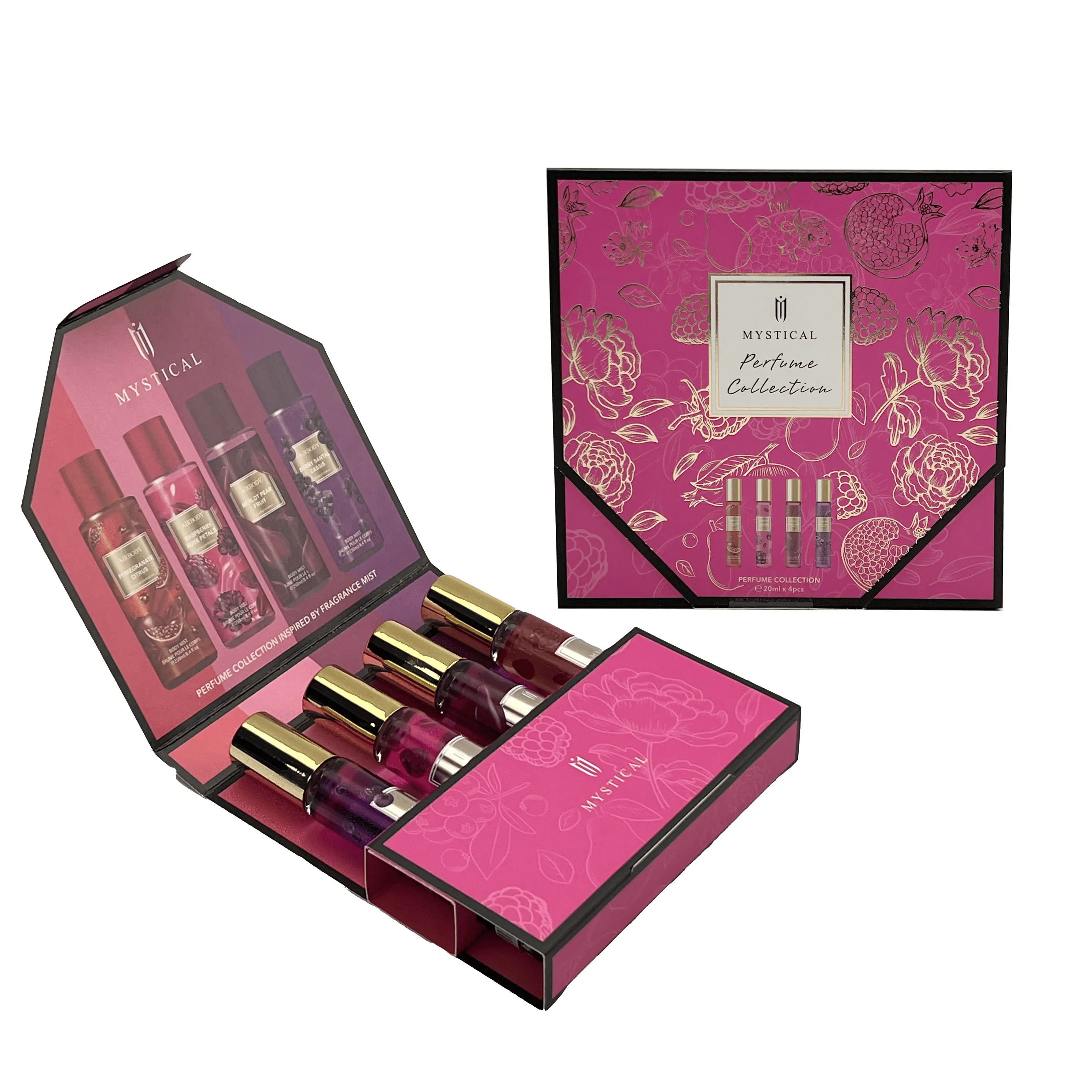 Women's mini Perfumes set,good girl perfume,Floral Fruity fragrance spray,Christmas Valentine's Day gift,20ml*4pcs