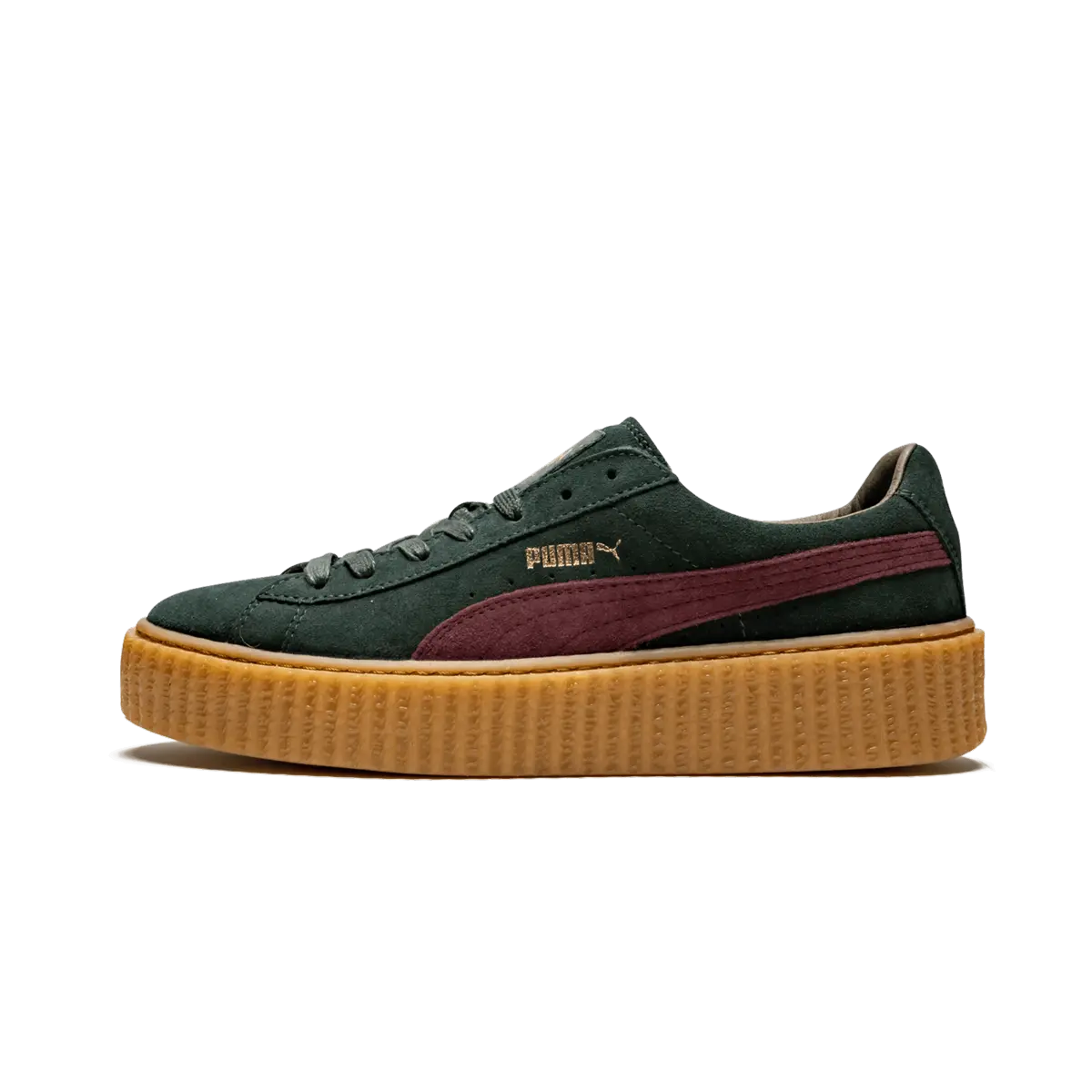 SUEDE CREEPERS WMNS "Rihanna Fenty Suede Green" 361005 07