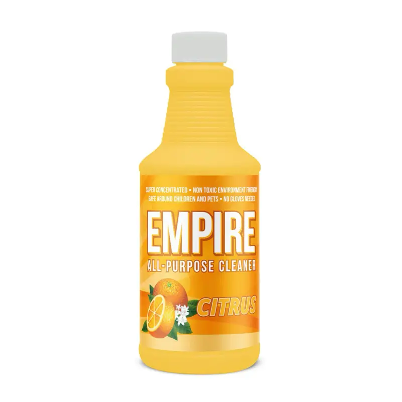 Empire Citrus All Purpose Cleaner - Powerful Cleaning Solution for All Surfaces with Fresh Citrus Scent