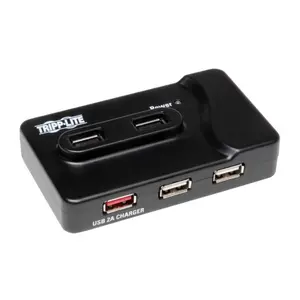 Tripp Lite TRL-U360-412 6-Port USB 3.0 Super Speed Charging Hub with 2x USB 3.0 4x USB 2.0 1 Charging Port