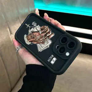 All-In-One, Drop-Resistant Phone Case for a Creative Dollar Design, Offering Camera Protection for iPhone Models 16 Pro Max, 15 Pro, 14 Plus, 13, 12, 11, And XS.