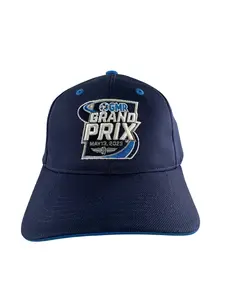 GMR Grand Prix Hat Cap Strap Back Mens One Size Navy IndyCar Racing May 2023