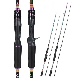 Sougayilang Fishing Rods 5.9-6.9ft Ultra-Sensitive Carbon Spinning and Casting Rods with Comfort EVA Grip Rod Handle 2 piecesTrout Rod，Fishing Tackle