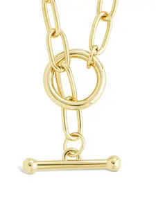Ledger Paperclip Toggle Necklace