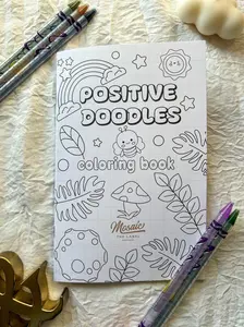 Positive Doodles Coloring Book