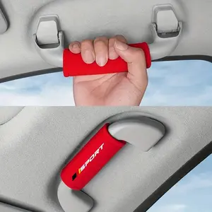 Plush Car Interior Door Handle Protector Set, 2-Piece Plush Material, Durable & Soft Touch Design, Perfect Fit for Most Cars & Vehicles, Car Interior Decoration, Car Accessories