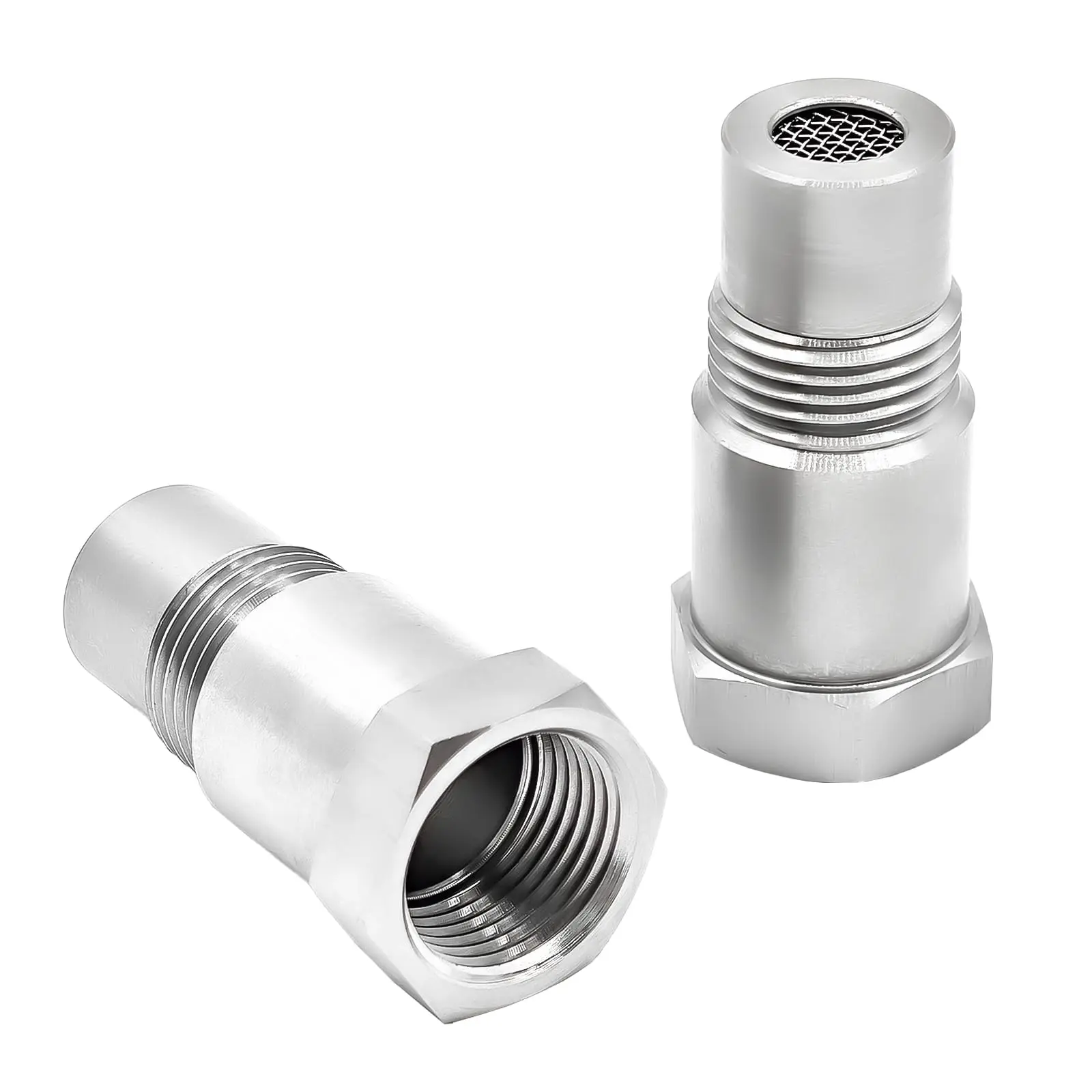 2 PCS Sensor Fittings Plumbing Adapters - Female Thread Pipe Connection Repair Tools for Cars, Motorcycle Car Body Repair