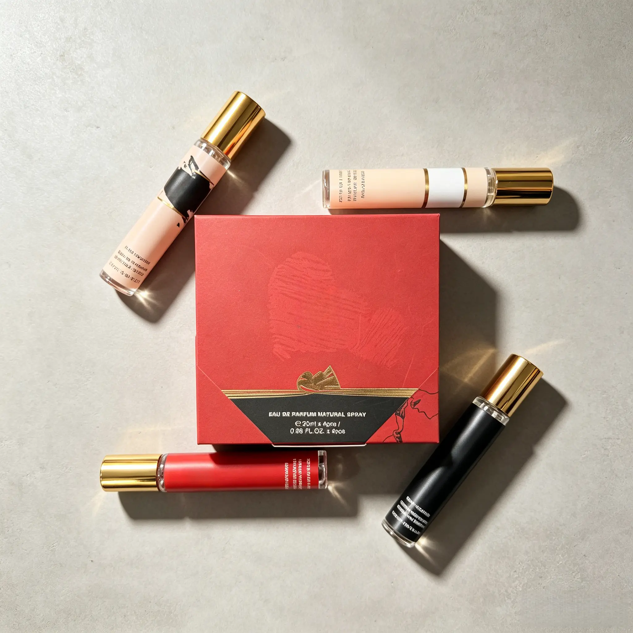 MYSTICAL Unisex Eau de Parfum Set | 4 Versatile Scents for Him & Her | Long-Lasting Everyday Fragrance Collection