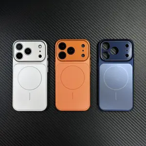 Compatible with iPhone 17 Pro Max Slim Magnetic Case for Apple 16 Pro Max, Instantly Transforms into 17 Pro Max, Large Window, Ultra-Thin Feel, AG Matte Glass, Protective Cover for iPhone 15/14 Pro Max, 13 Full-Body Drop Protection, Phone Protection