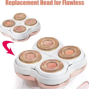 New Hair Removal Replacement Head, Women's Electric Shaver Replacement Head, Body Shaving Machine Head, Rose Hair Remover