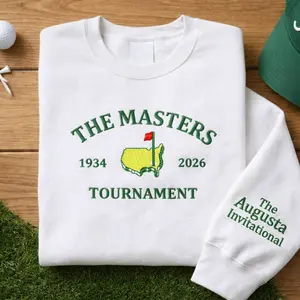 Masters Golf Legend Embroidered Shirt,Augusta National Tournament Shirt, Champion Golfer Shirt, Golf Fan Classic Apparel, Spring Golf Gifts