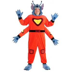 Plus Size Disney Lilo & Stitch Alien Stitch Adult Costume (© Disney)