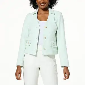 C. Wonder C Wonder Cropped Tweed Jacket