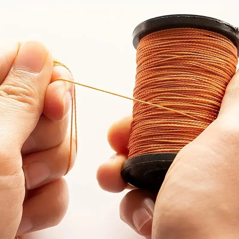 50M Strong Repair Sewing Thread-Used for DIY Sewing, Handcraft, Leather, Shoes, Pants, Interior Decoration, Handmade Heavy-Duty Nylon Rope Thread-Durable, Wear-Resistant, Long-Lasting Repair Solution