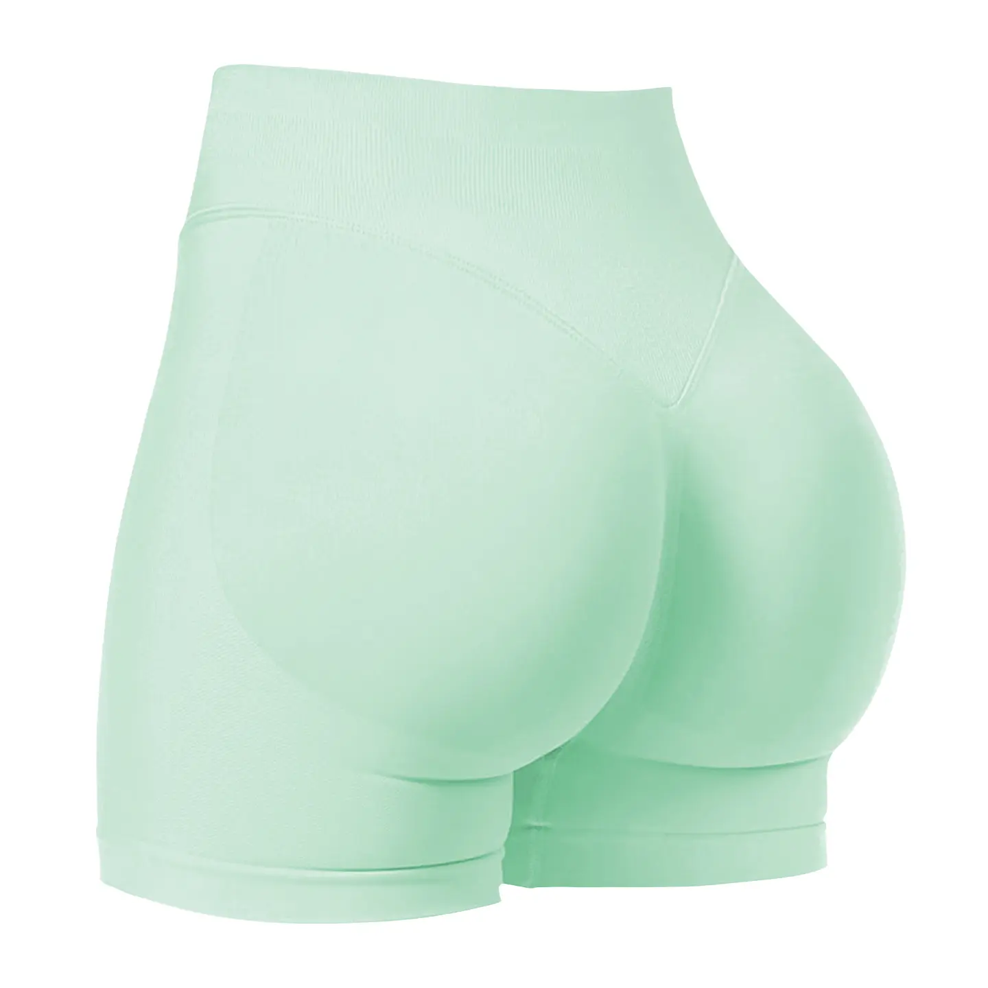 Female High-Waisted Compression Impact Shorts - Breathable Knitting Body-Hugging Shapewear, Polyester Knit for Tummy Control, Butt Lifting, Body Slimming