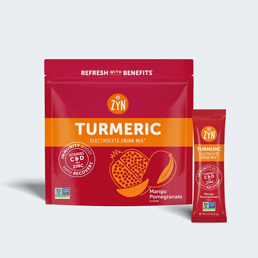 Turmeric Electrolyte Drink Mix -                                                         Mango Pomegranate
