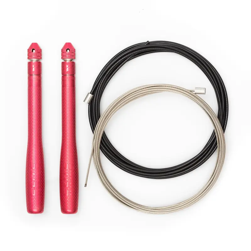 Elite Jumps Bullet Comp Skipping Rope - High-Performance Professional Gym & Home Workout Equipment with Dual Steel Ball Bearings, Lightweight Durable Gear for Jump Rope Fitness & Double Under WOD Training