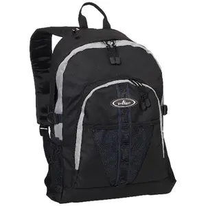 212 MAIN Everest 19 in. Backpack with Dual Pockets, 3-Tone Design, Vertical Strap