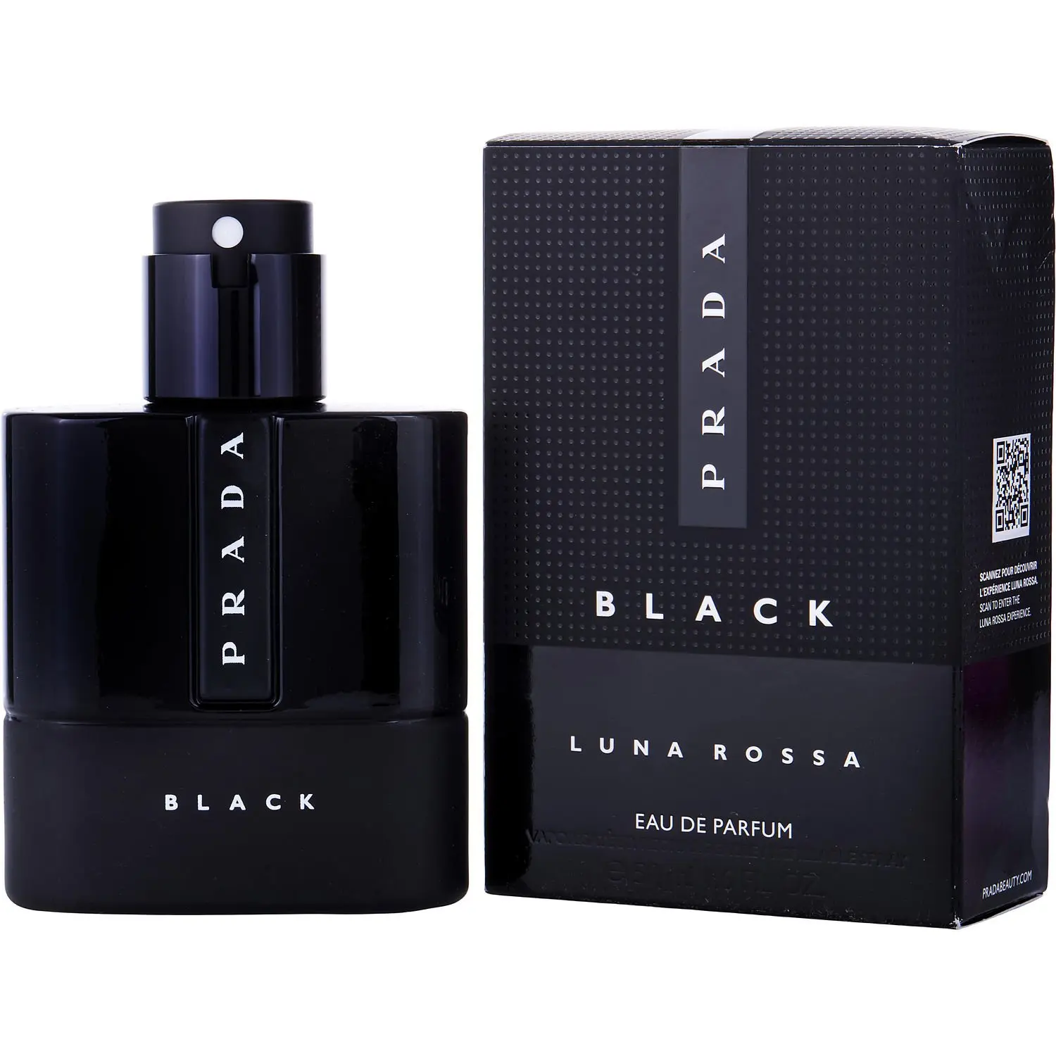 Prada Luna Rossa Black By Prada Eau De Parfum For Men