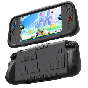 Mario-Inspired EVA Protective Case for Nintendo Switch 2 - Slim Shockproof Hard Shell Cover with Anti-Slip Grip & Durable Design