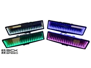 GALAXY CLIP ON MIRROR WITH REFLECTIVE BACKGROUND