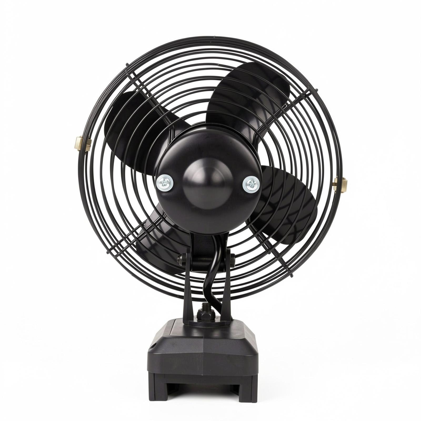 Portable Cordless Fan — 8-Inch, 50W Personal Cooling Fan — Battery-Powered (Compatible with Milwaukee M18 Batteries) — Ideal for Home, Garage, Camping, Outdoors, and Job Sites