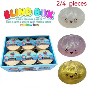 2/4 Piece Set Secret Bread Toy, Soft Tpr Material, Stress Relief, Unboxing Surprise, Rare Random Styles, Sensory Gift, More Surprises