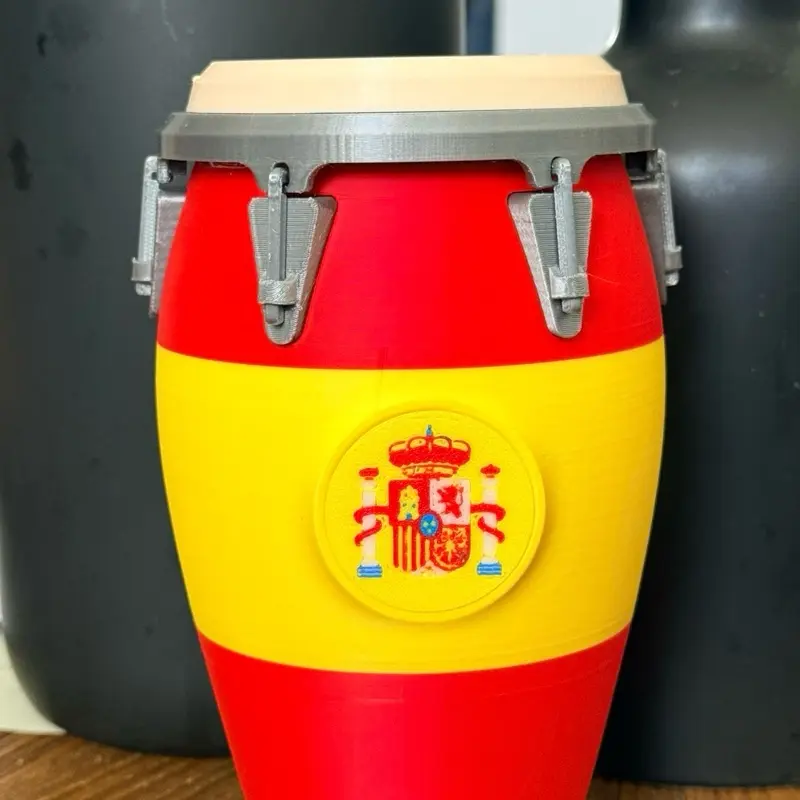 Spain Conga Koozie Can Holder