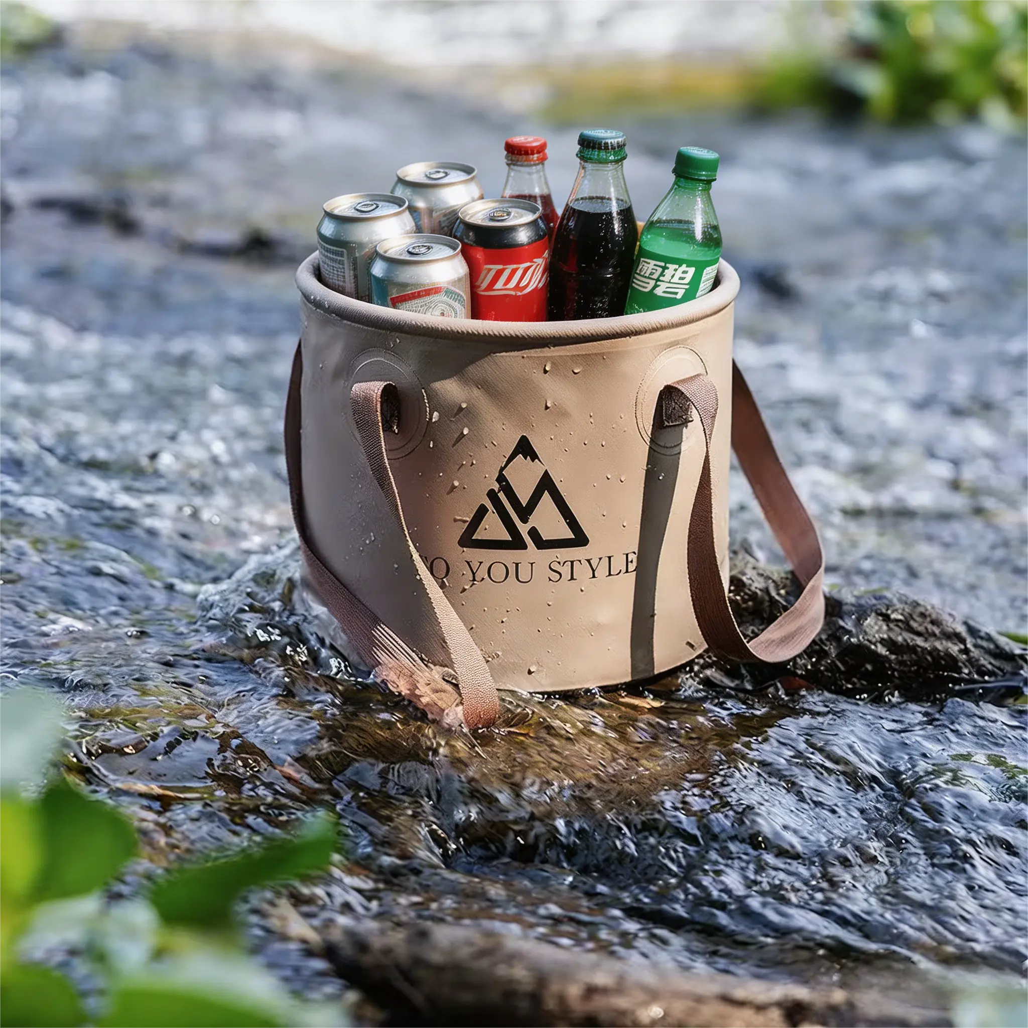 20L Sturdy PVC Collapsible Water Container, Leak-Proof Foldable Bucket for Car Washing, Emergency & General Storage Needs