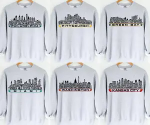 States Football Crewneck Sweatshirt, Football Est Crewneck Sweatshirt, Vintage Football Mascot Sweatshirt, Game Day Shirt, All Team Football Sweatshirt, Chicago Green Bay Kansas City Football Shirt