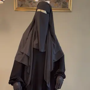 Three layers niqab