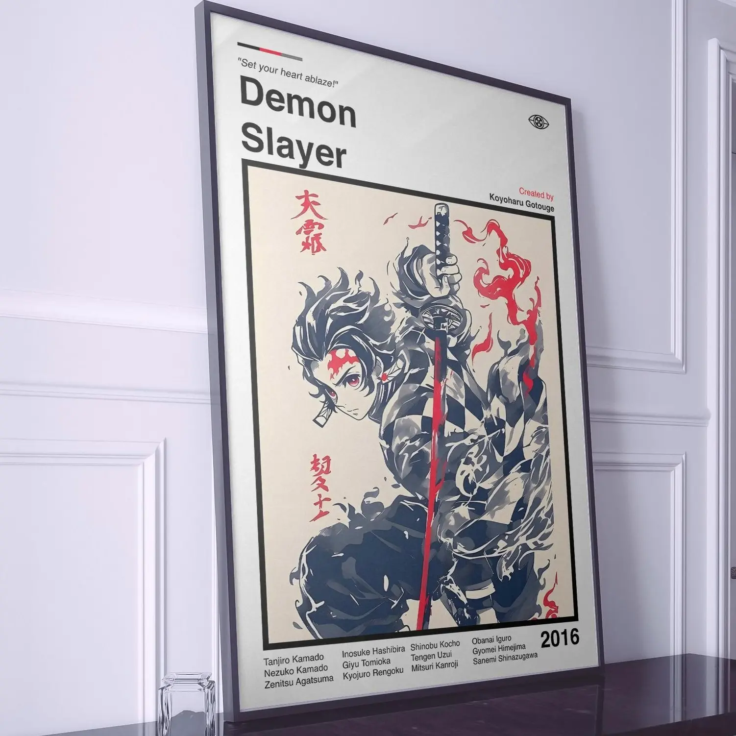 Manga Poster Print, Anime Retro Japanese Artwork, Vintage Anime Wall Art Aesthetic, Minimalist Vintage Retro Wall Decor Artistic Art Wall Decoration Indoor Decoration