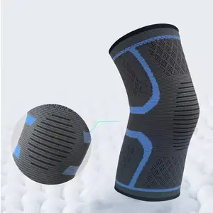Unisex Compression Knee Sleeve, Anti-Slip Breathable Knee Support Brace, Thin Lightweight Knee Sleeve for Basketball Running Sports Workout