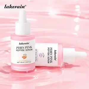 Lakerain PDRN Pink Peptide Serum, Long-Lasting Moisturizing Hydrating Face Firming Serum, Helps Improve the Look of Skin Appearance, Plumping Serum for a Dewy Glow, for Skin Appearance & Hydration