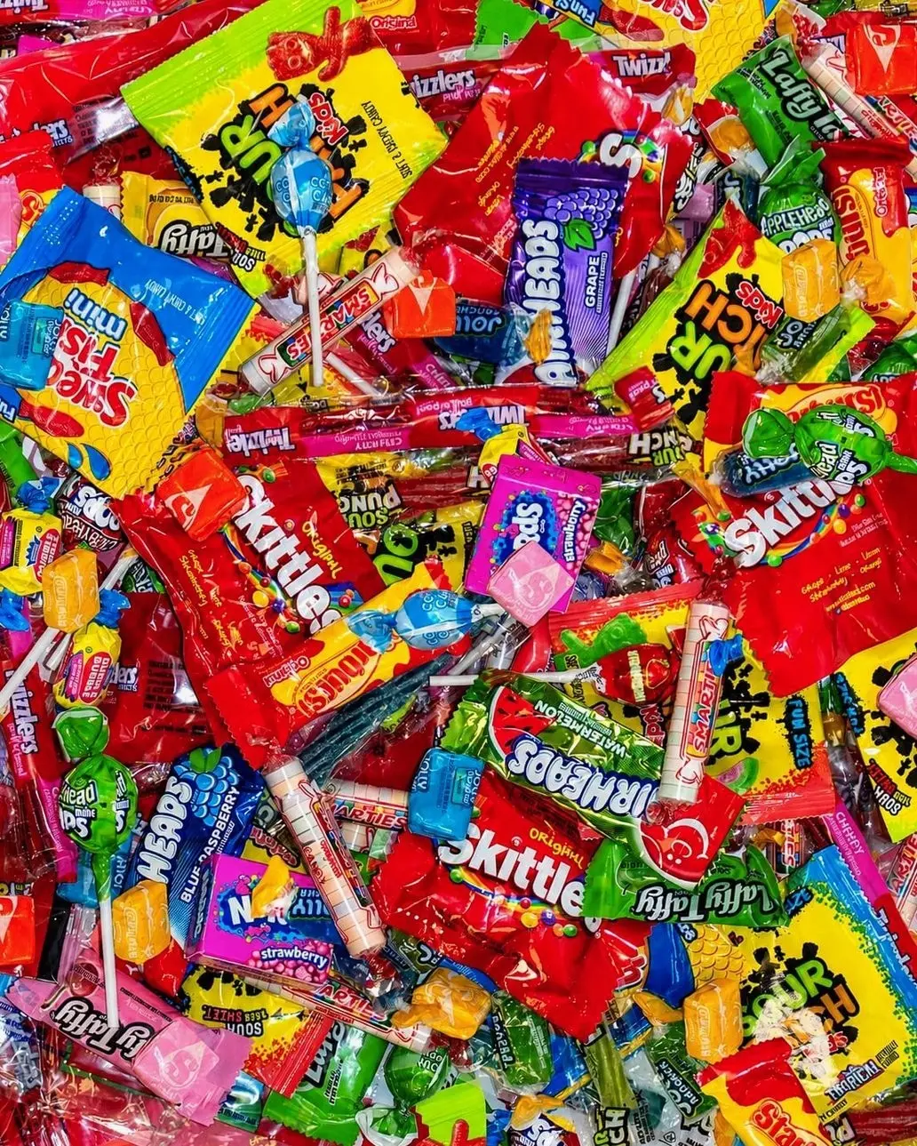 Bulk Candy Variety Pack 2 Pounds Assortment, Approx. 100 Individually Wrapped Fun Size Chewy And Hard Candy For Parties, Classrooms, Pinatas, Goodie Bags And Buffets