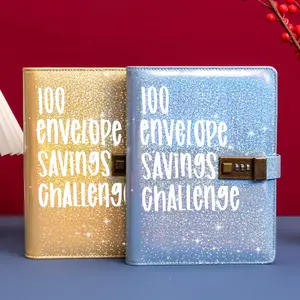 The 100 Envelope Challenge, helping you save $5050 | A5 cash envelope organizer, savings challenge planner and budget envelopes, enabling you to achieve savings easily within 100 days