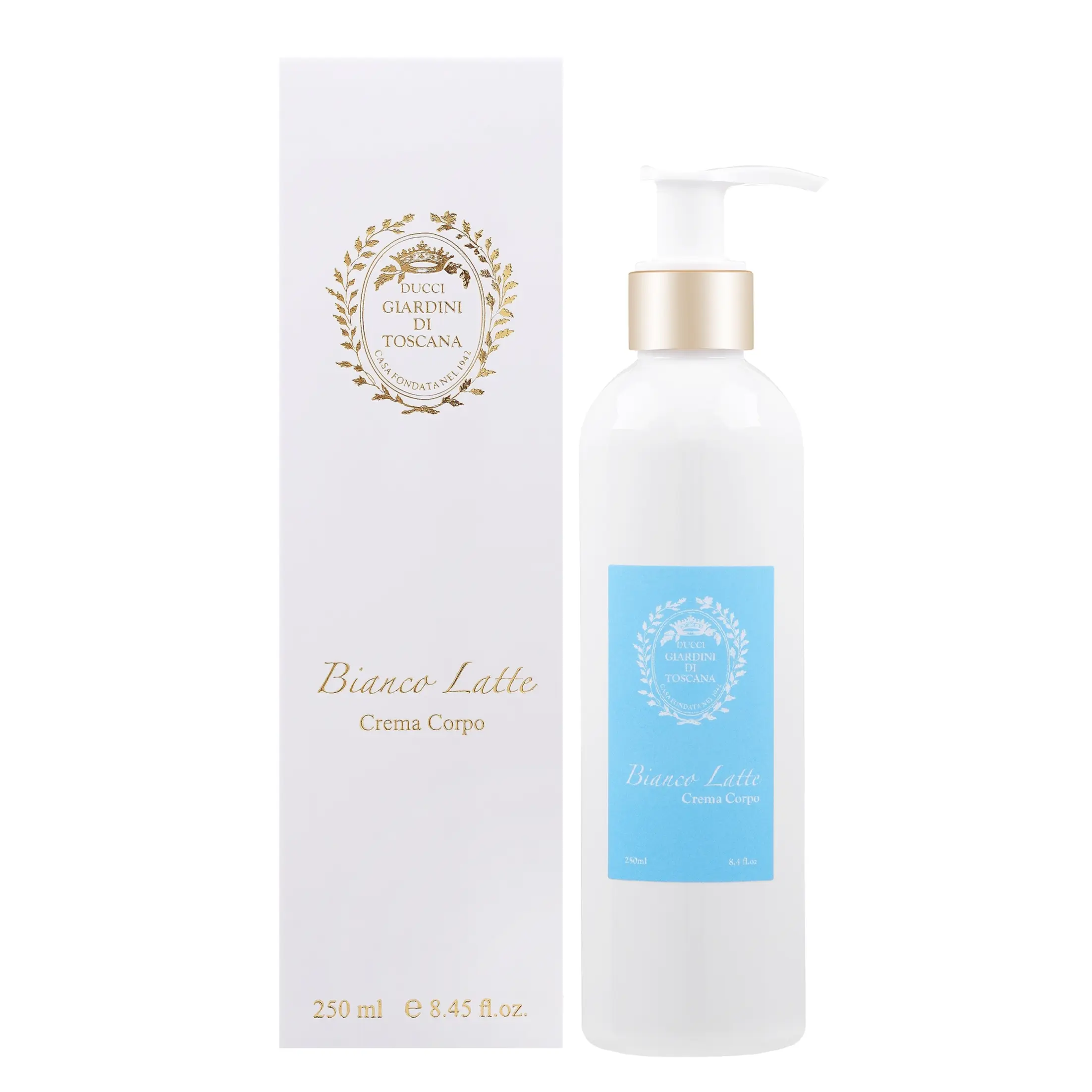 Giardini Di Toscana Bianco Latte For Unisex Body Lotion, 8.45 Ounce