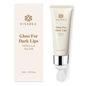 KissBea Lip Lightening for Dark Lips: for Smokers, Dry or Uneven-Toned Lips – Restores Natural Look & Moisture with VC, Lemon Peel & Licorice – Refreshing Vanilla Scent