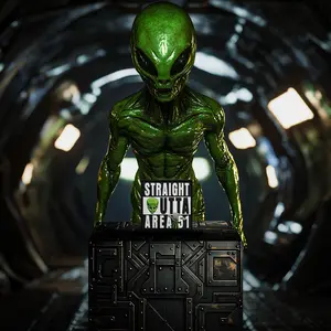 Straight Outta Area 51 Patch