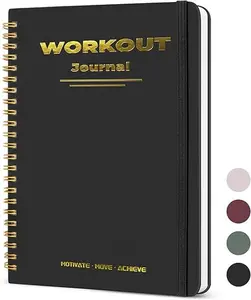 Ultimate Fitness Workout Journal A5 – Gym Log Book to Track Progress, Sets, Reps & Goals | Fitness Planner for Men & Women