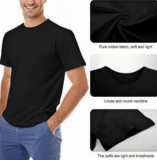 Men's  Stree twear T-Shirt Compatible for Urban Fashion - Graffiti Lettering & Cartoon Character Print Short Sleeve Tee, Loose Fit Round Neck Summer Casual Shirt with Urban Aesthetic - Ideal for Outings & Parties