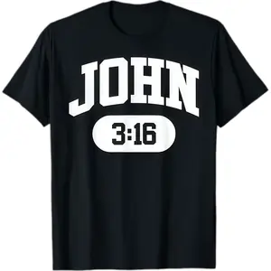 John 3:16 T-Shirt - Crew Neck